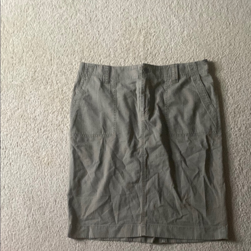 Olive Green Women's Skirt